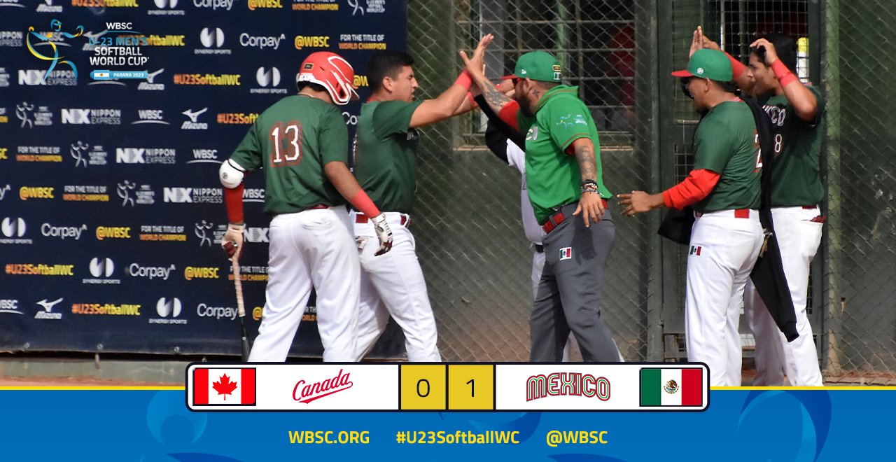 MÉXICO DERROTA EN DUELO CERRADO A CANADÁ EN LA COPA MUNDIAL DE SOFTBOL ...