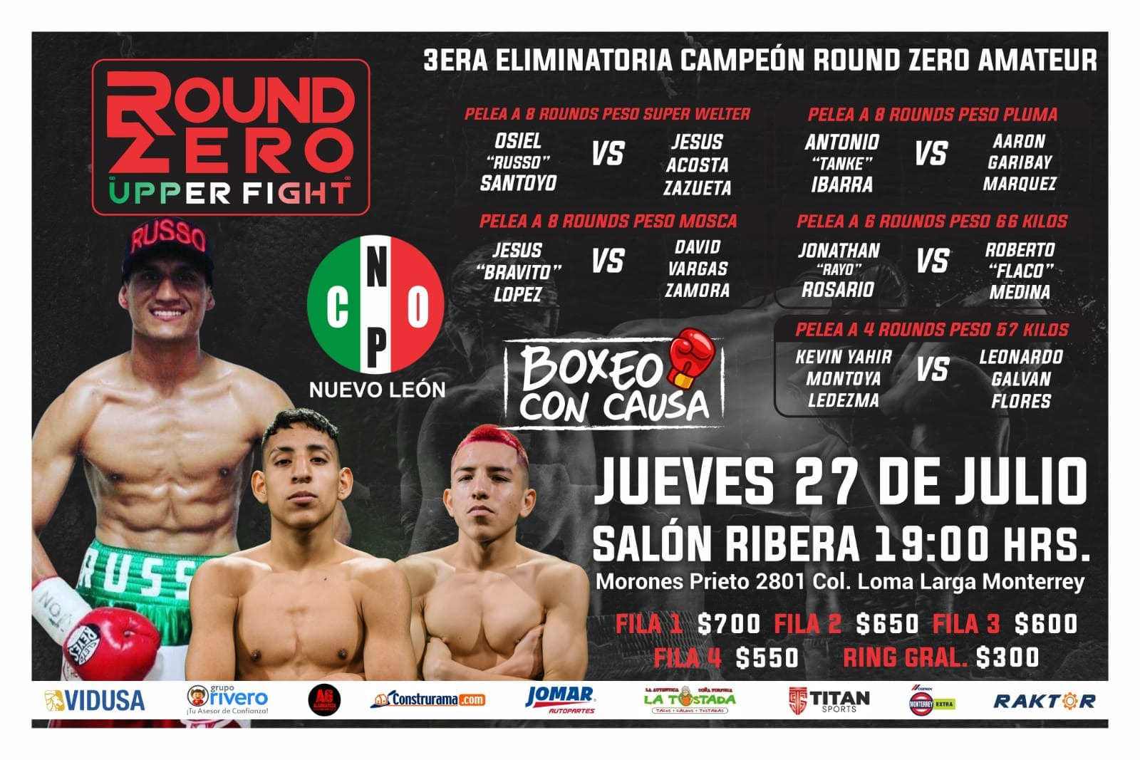 SANTOYO ROUND ZERO MONTERREY 