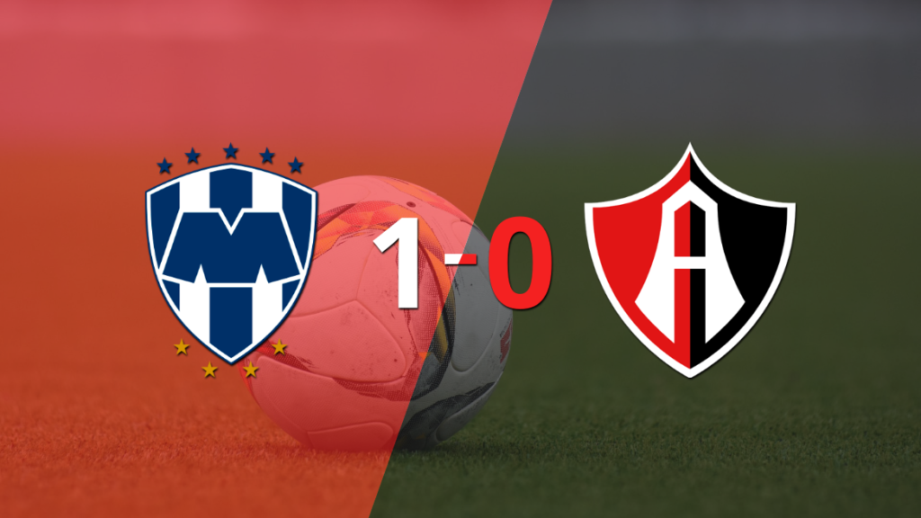 MONTERREY DEFIENDE VENTAJA MÍNIMA Y VENCE AL ATLAS