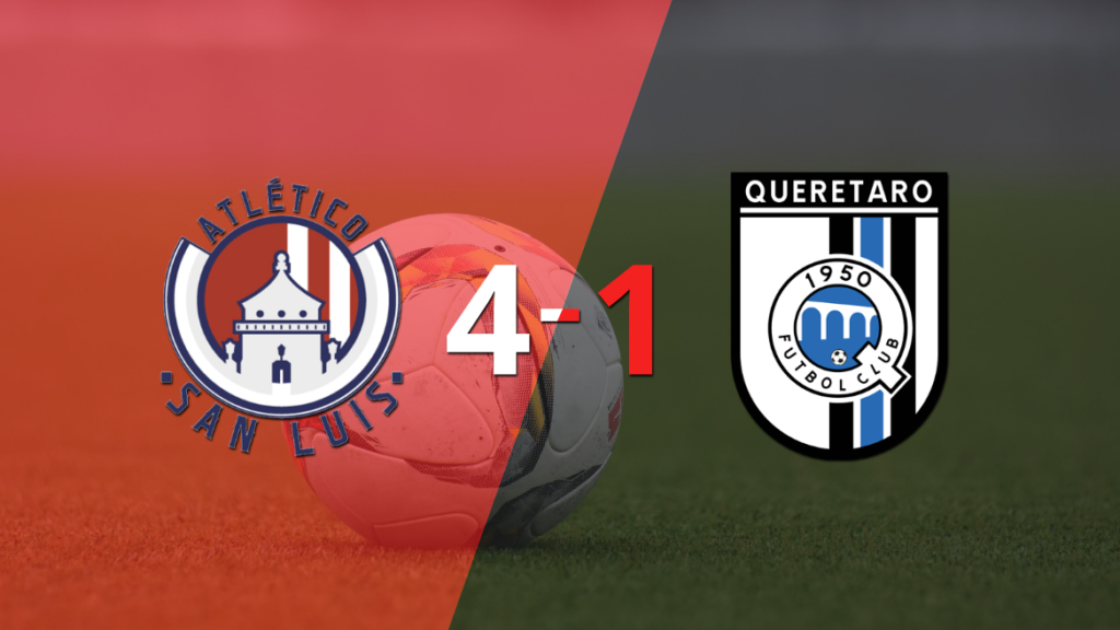 SAN LUIS QUERÉTARO GOLEADA