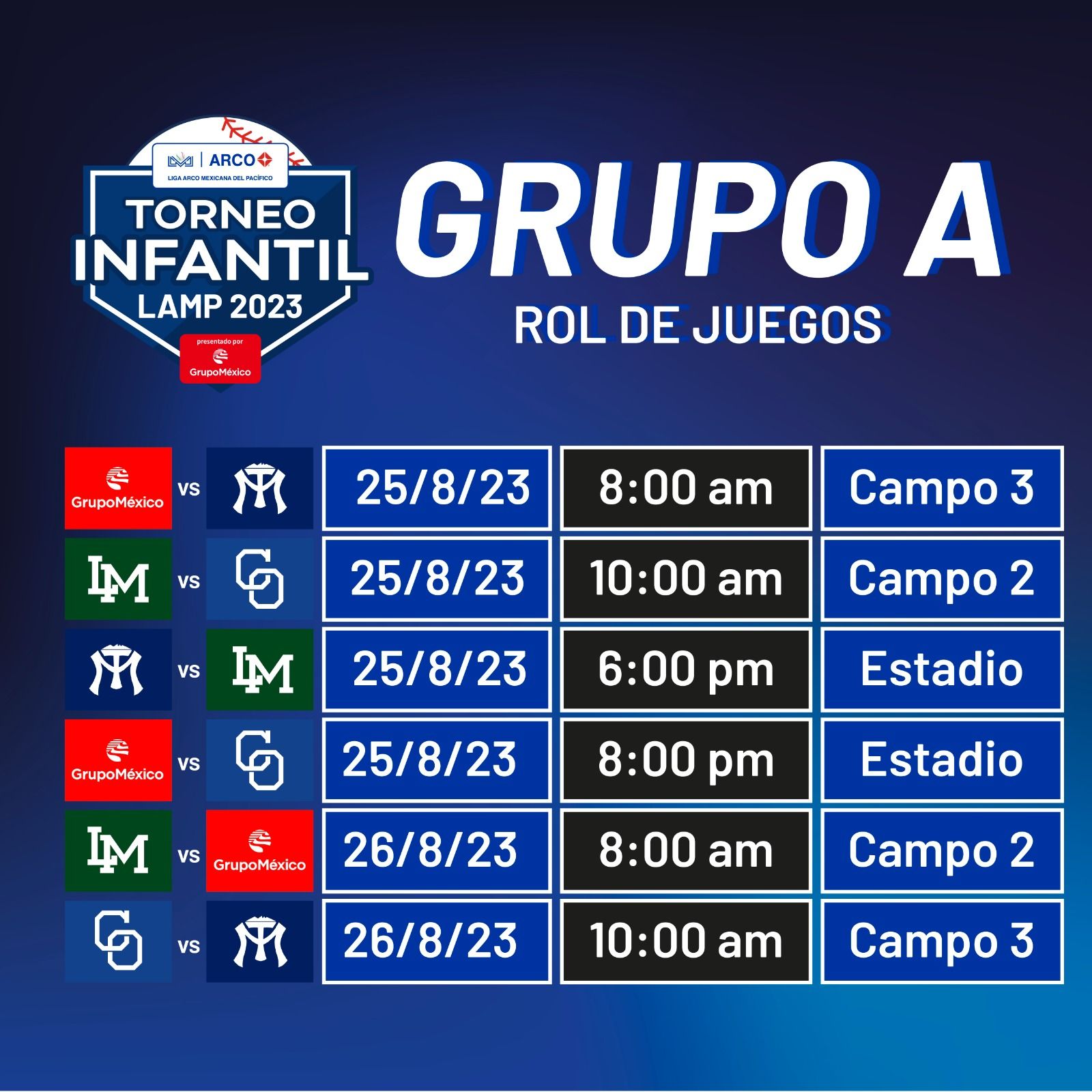 TORNEO INFANTIL LAMP