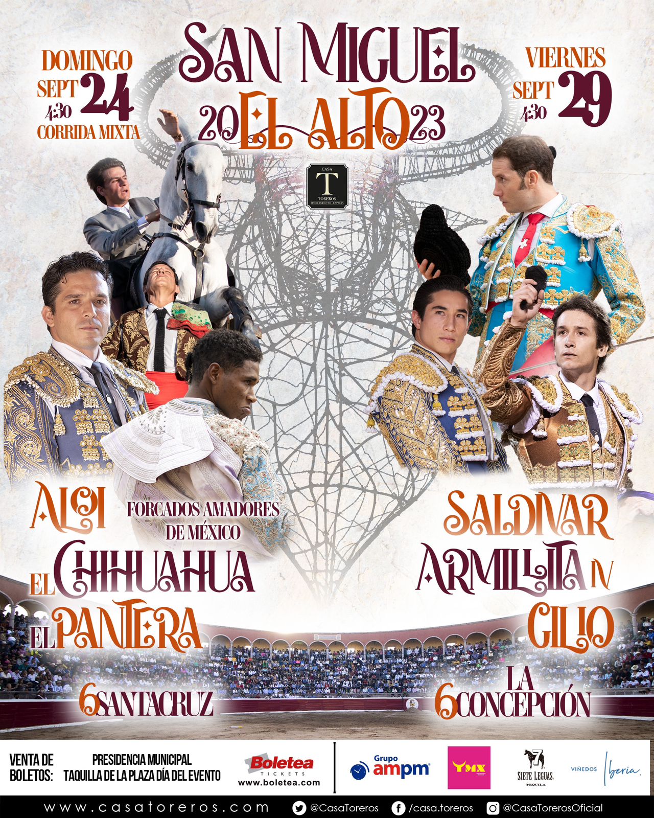 CARTELES FERIA MIGUEL ALTO