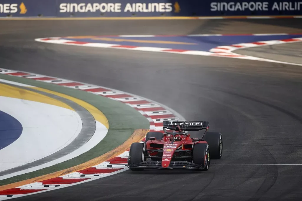 FERRARI PRÁCTICAS SINGAPUR