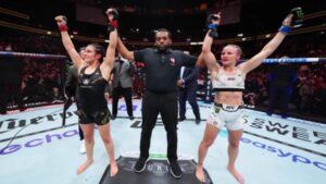 GRASSO RETIENE SU TÍTULO EN UFC