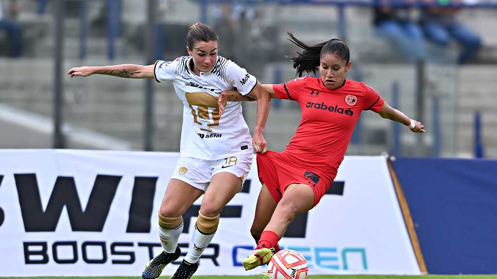 PUMAS FEMENIL APLASTA A TOLUCA