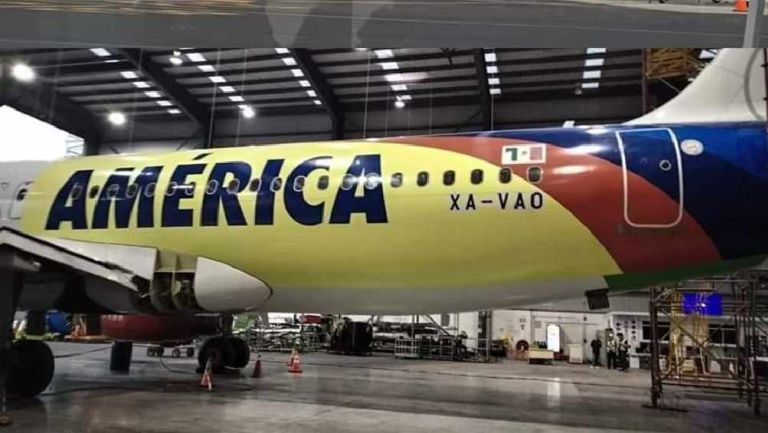 AMÉRICA TENDRÁ AVIÓN PERSONALIZADO