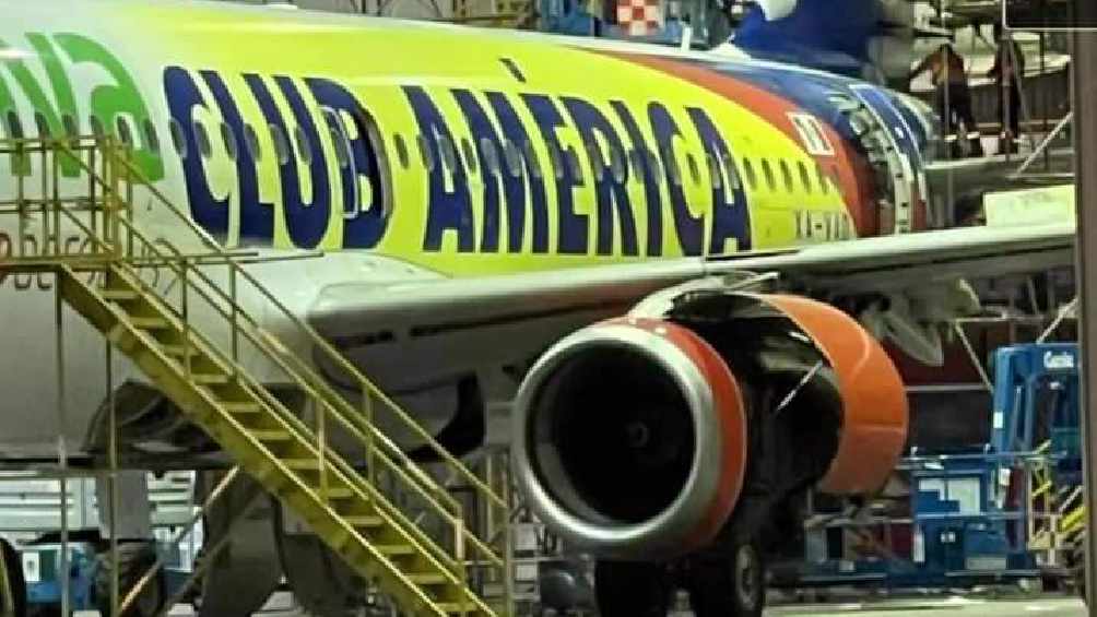 AMÉRICA TENDRÁ AVIÓN PERSONALIZADO