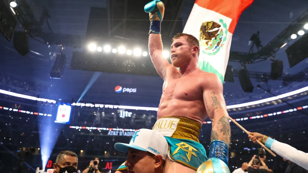 "CANELO" ÁLVAREZ VENCE A JERMELL