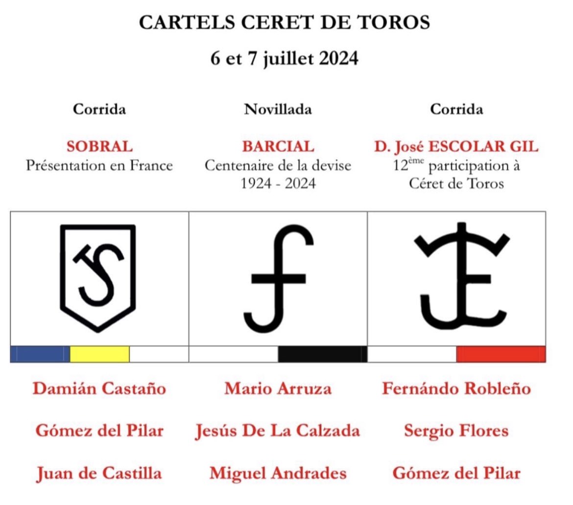 CÉRET  YA TIENE CARTELES