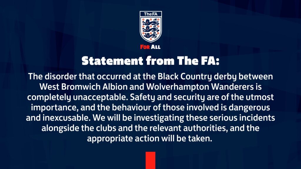 LA VIOLENCIA SE HACE PRESENTE EN LA FA CUP DE INGLATERRA