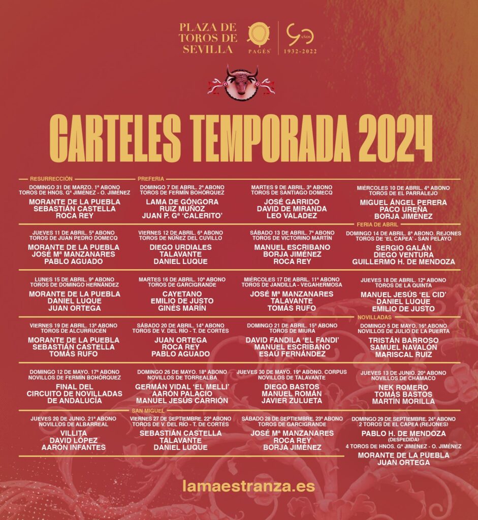 SEVILLA YA TIENE CARTELES OFICIALES DE FERIA