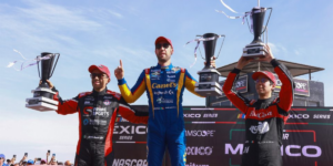 ARRANQUE EMOCIONANTE EN LA NASCAR SERIES MÉXICO EN EL SÚPER ÓVALO POTOSINO