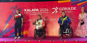 ATLETAS PARALÍMPICOS BRILLARON GANANDO NUMEROSAS MEDALLAS EN EL GRAND PRIX XALAPA 2024