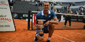 ZVEREV SUPERÓ A JARRY Y SE CORONÓ EN EL ROMA OPEN