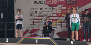 PARA CICLISMO MEXICANO BRILLÓ CON BRONCE EN INICIO DE COPA MUNDIAL DE RUTA EN BÉLGICA