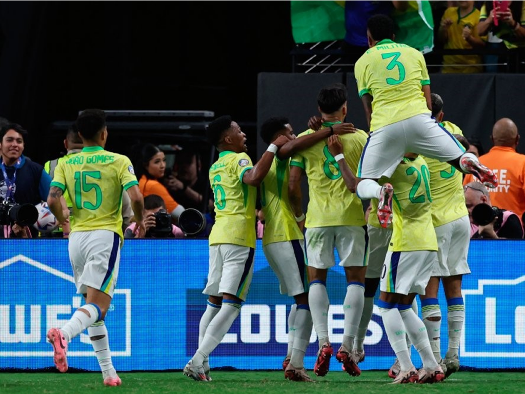 Brasil consiguió la victoria frente a Paraguay