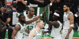 CELTICS DA EL PRIMER PASO AL CAMPEONATO Y GANÓ EL JUEGO UNO CONTRA LOS MAVS