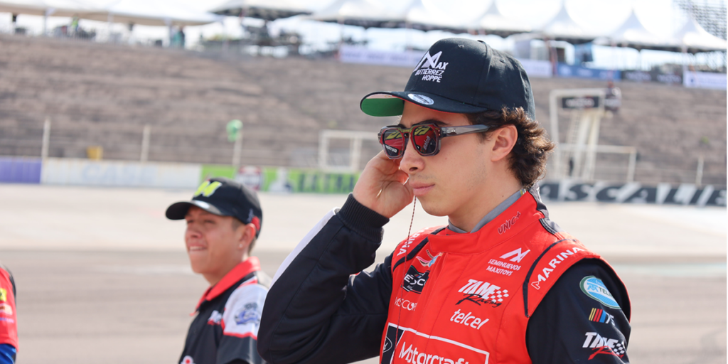 MAX GUTIÉRREZ EN EL TOP 10, DE LA NASCAR MÉXICO SERIES 2024