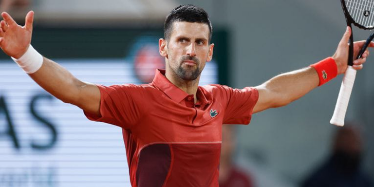 NOVAK DJOKOVIC DIRECTO A LOS CUARTOS DE FINAL DEL ROLAND GARROS