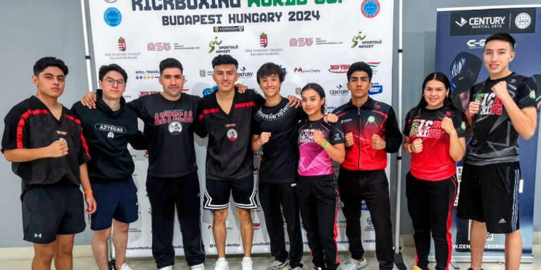 MÉXICO GANÓ CUATRO MEDALLAS EN COPA MUNDIAL DE KICKBOXING HUNGRÍA 2024