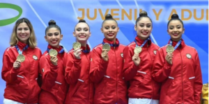 CONJUNTO NACIONAL SE PROCLAMÓ CAMPEÓN DEL PANAMERICANO DE GIMNASIA RÍTMICA EN GUATEMALA