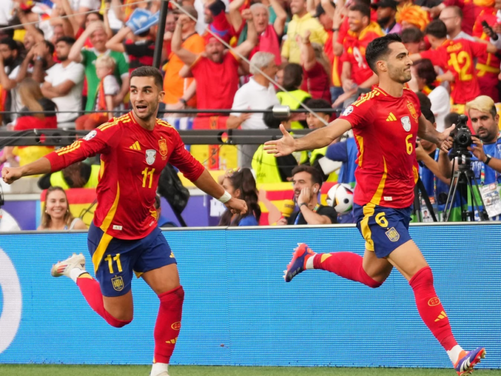 El anfitrión se despide, España ganó el duelo contra Alemania