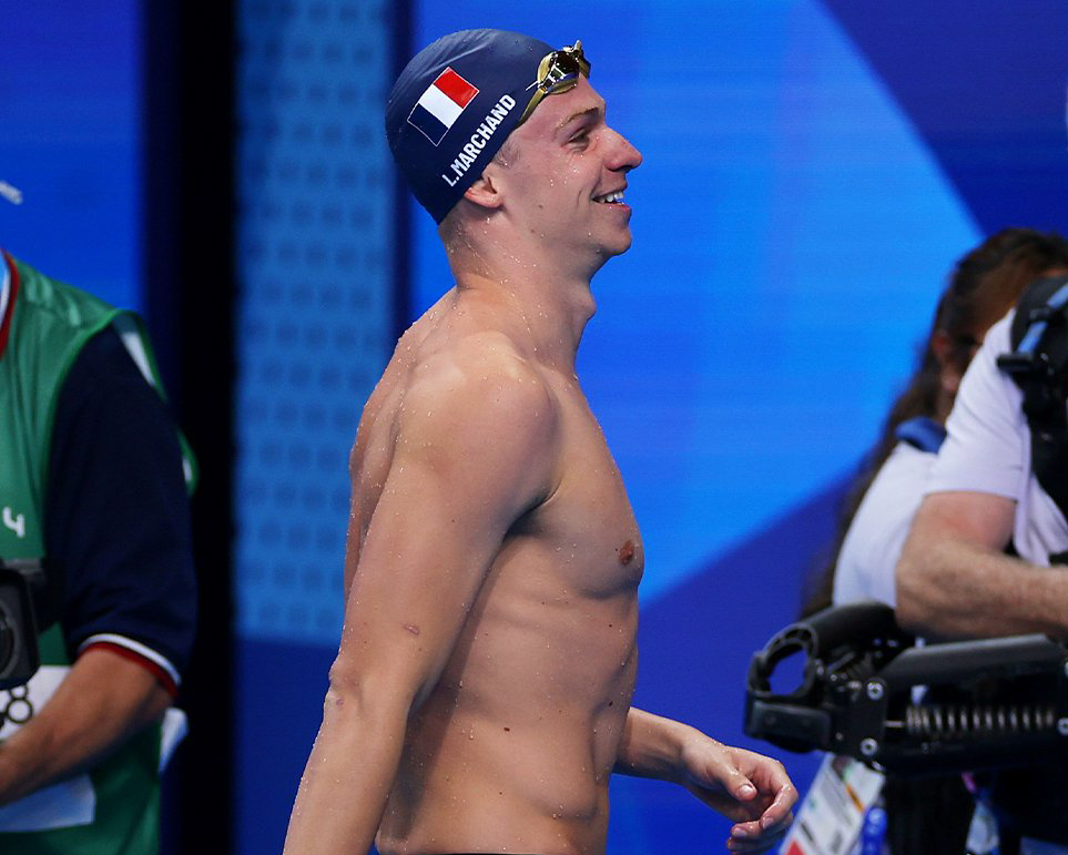 Natación masculina París 2024