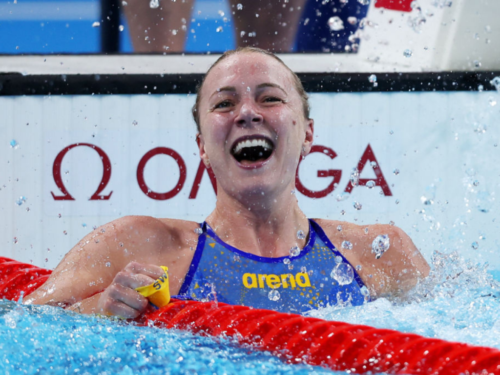 Natación femenil París 2024