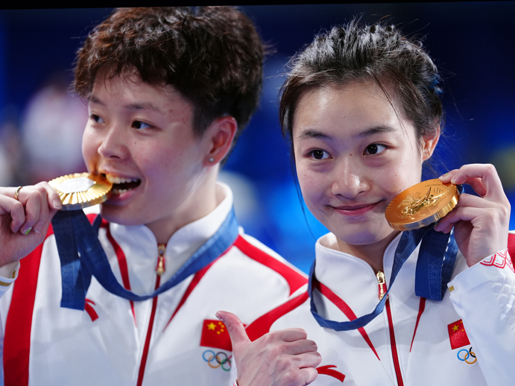 China consiguió su segundo oro