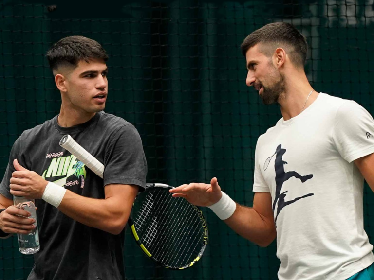 Por un pase a la final de Wimbledon Alcaraz y Djokovic son los favoritos