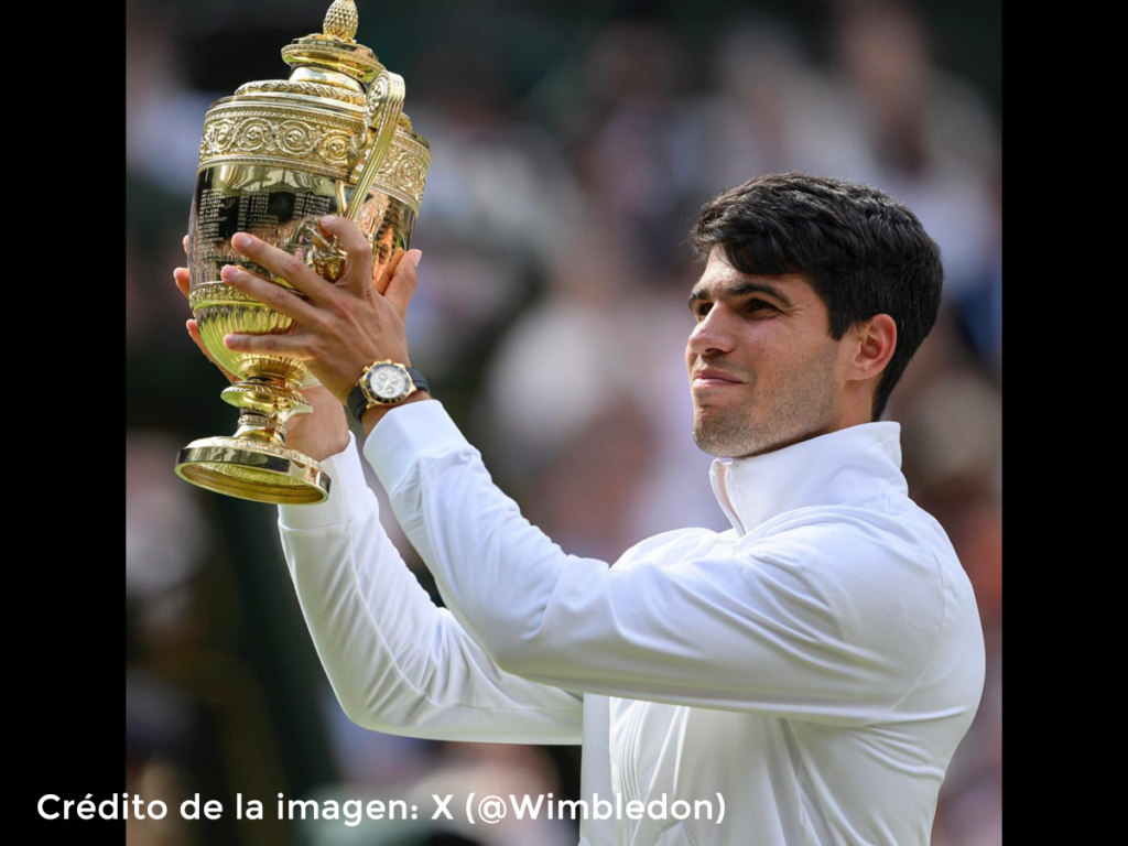 Por segunda vez consecutiva, Alcaraz venció a Djokovic en Wimbledon