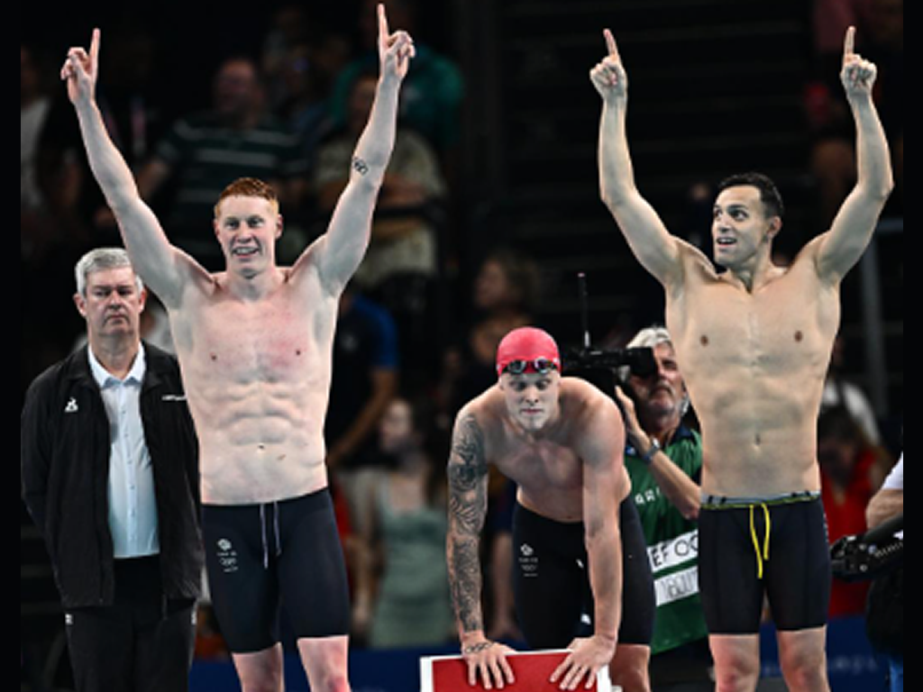 natación masculino paris 2024