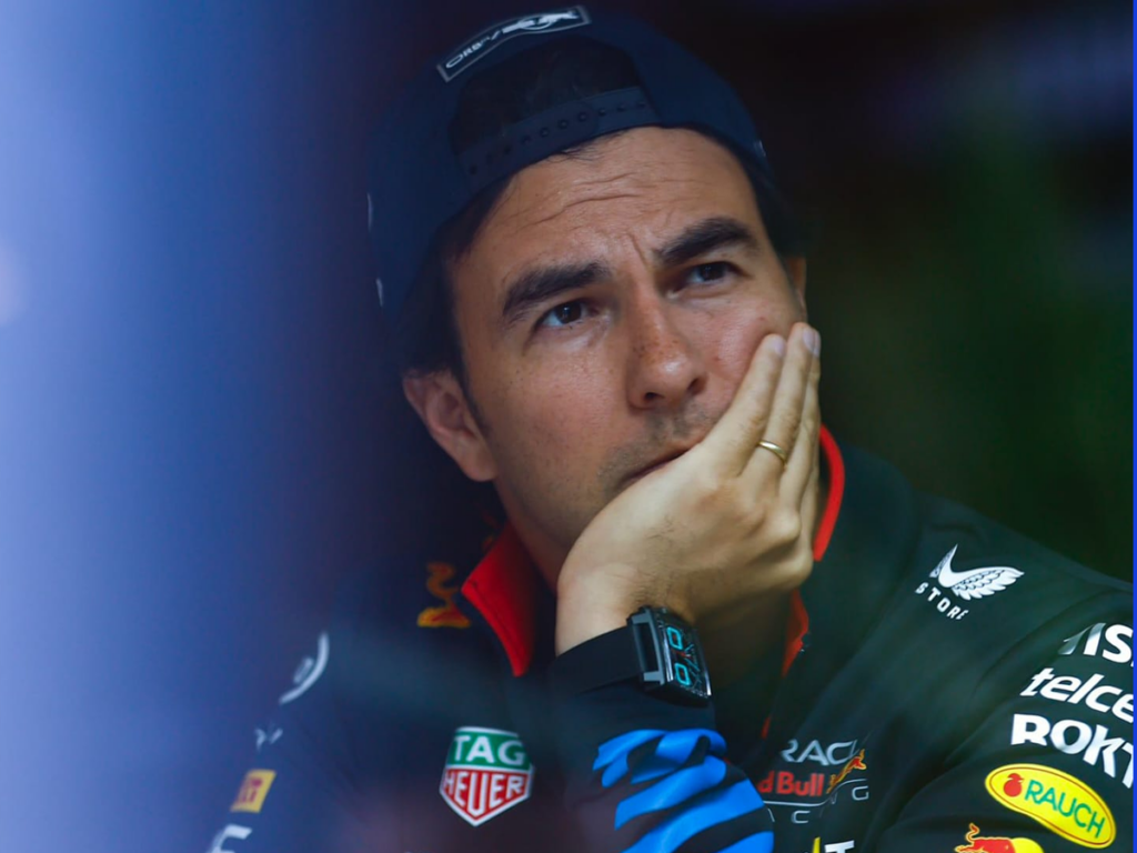 “Checo” Pérez fue reemplazado en la primera práctica libre del Gran Premio de Gran Bretaña
