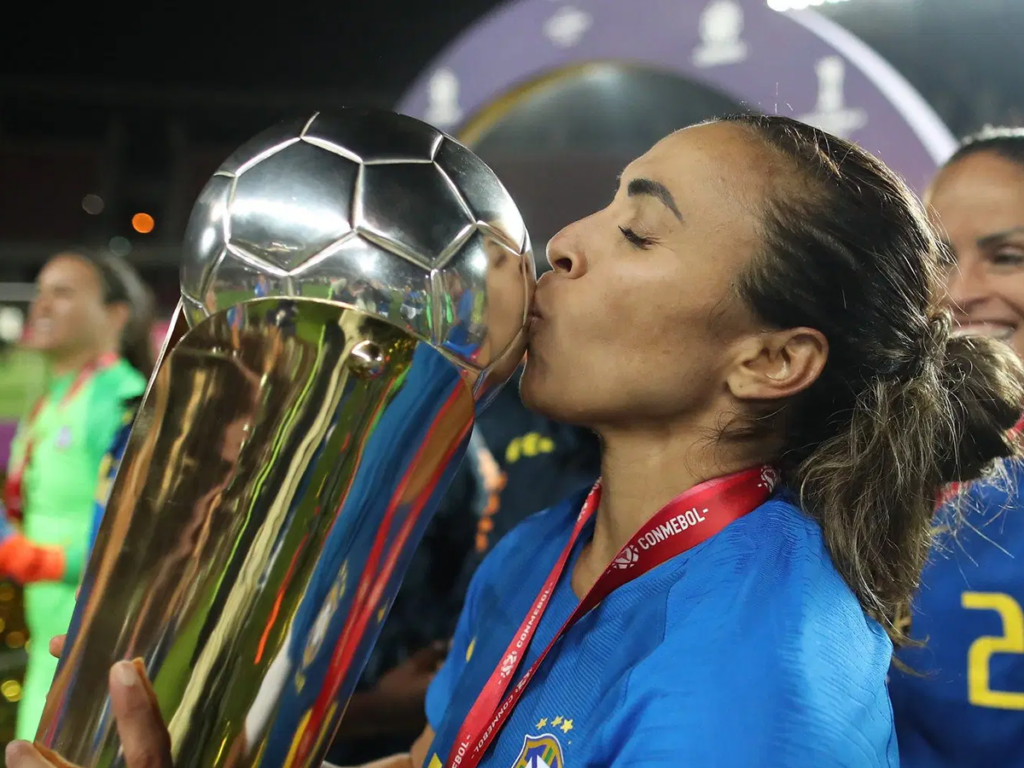 La jugadora Marta, de Brasil, fue convocada a sus sextos Juegos Olímpicos