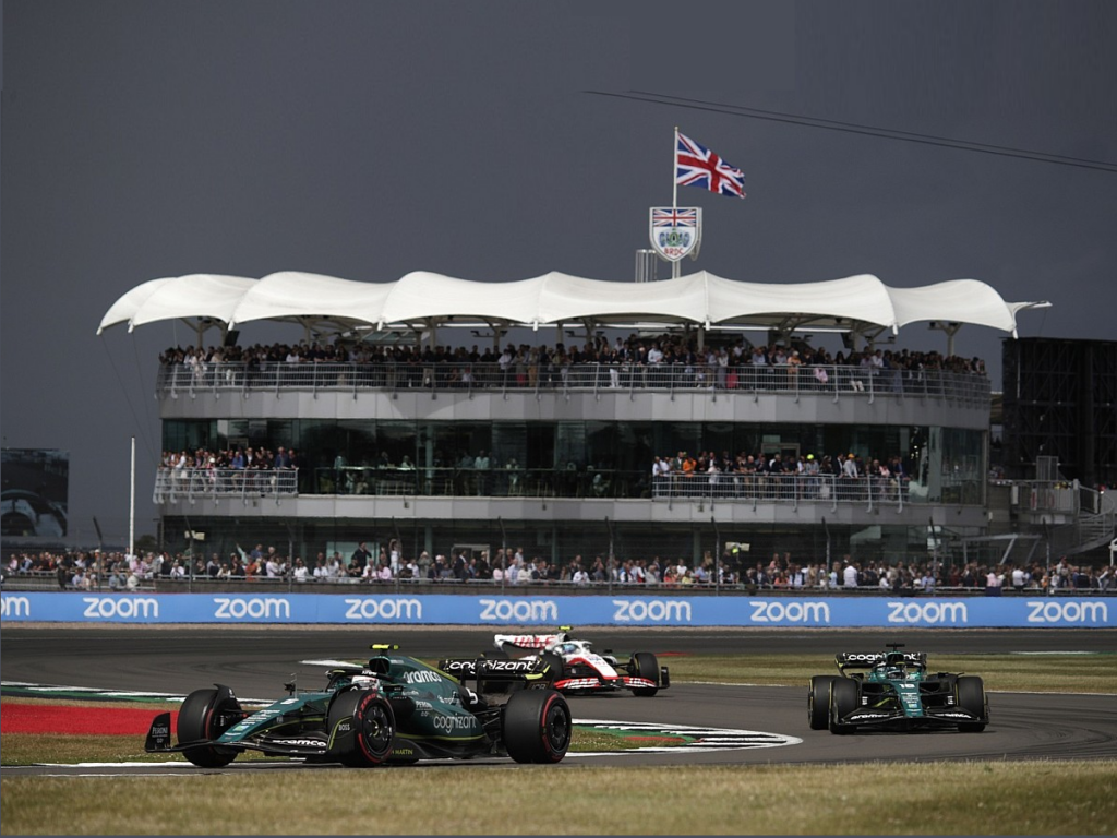 Motores listos para el Gran Premio de Gran Bretaña en Fórmula 1