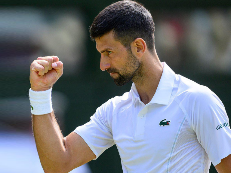 Novak Djokovic con firmeza se clasificó a los octavos de Wimbledon
