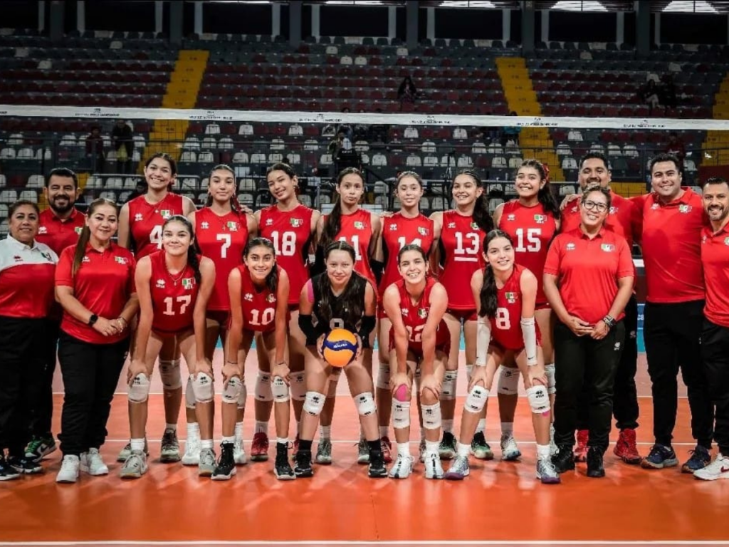 México avanzó a cuartos de final en Mundial Femenil de Voleibol de Sala Sub-17