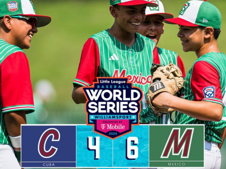 México remontó ante Cuba y sigue vivo en la Serie Mundial de Pequeñas Ligas