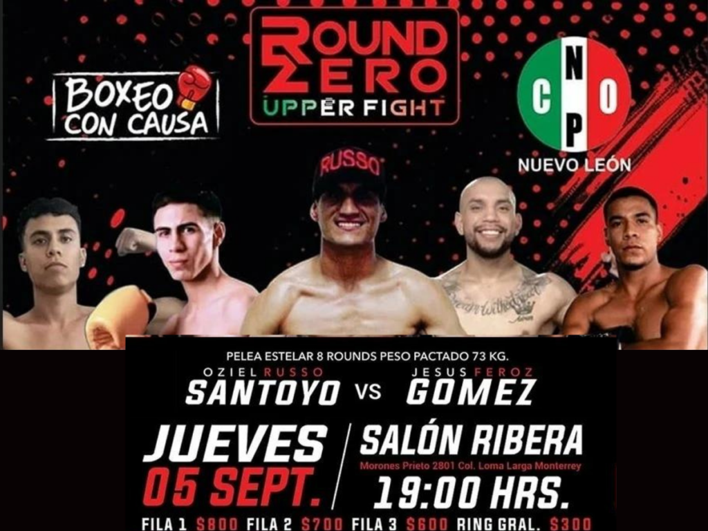 “Round Zero: Upper Fight” Promete una Noche de Boxeo Electrizante en Monterrey