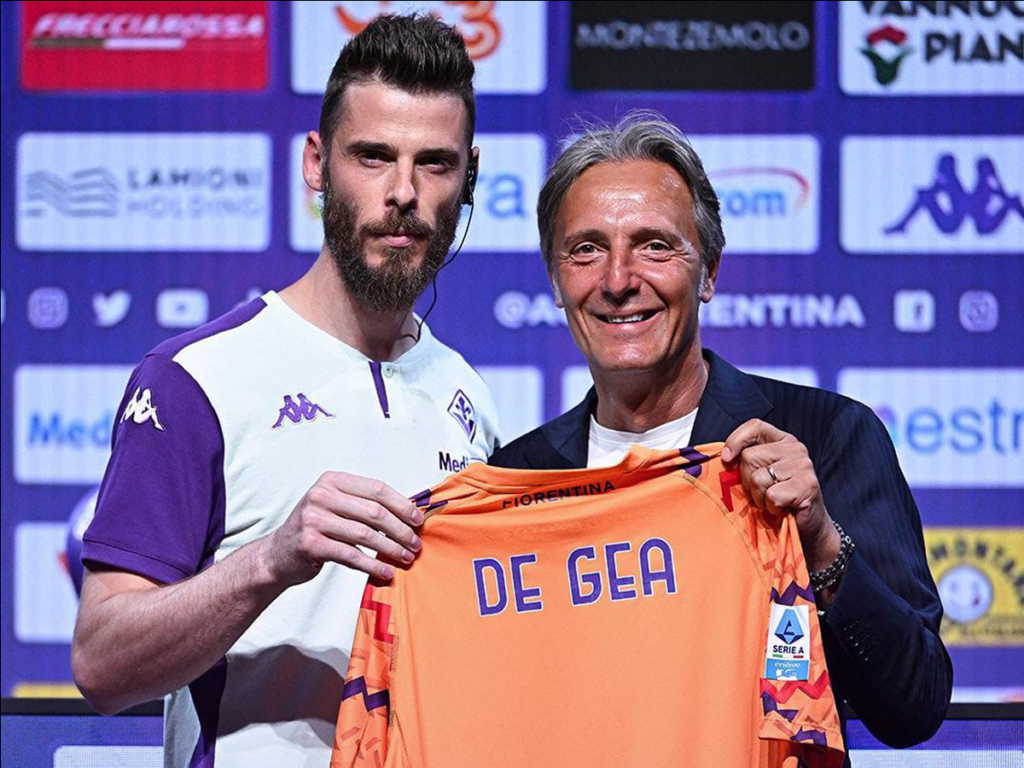 Gea en la Fiorentina