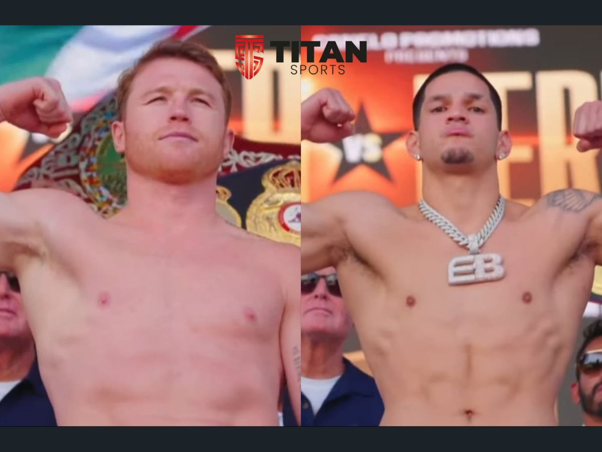 Canelo Alvarez y Edgar Berlanga