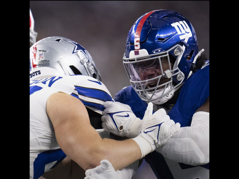 Partidazo en Thursday Nigth, Giants y Cowboys se medirán en el terreno de juego