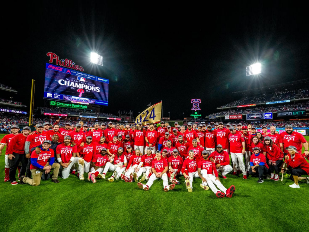 Los Phillies ganaron la División Este de la Liga Nacional