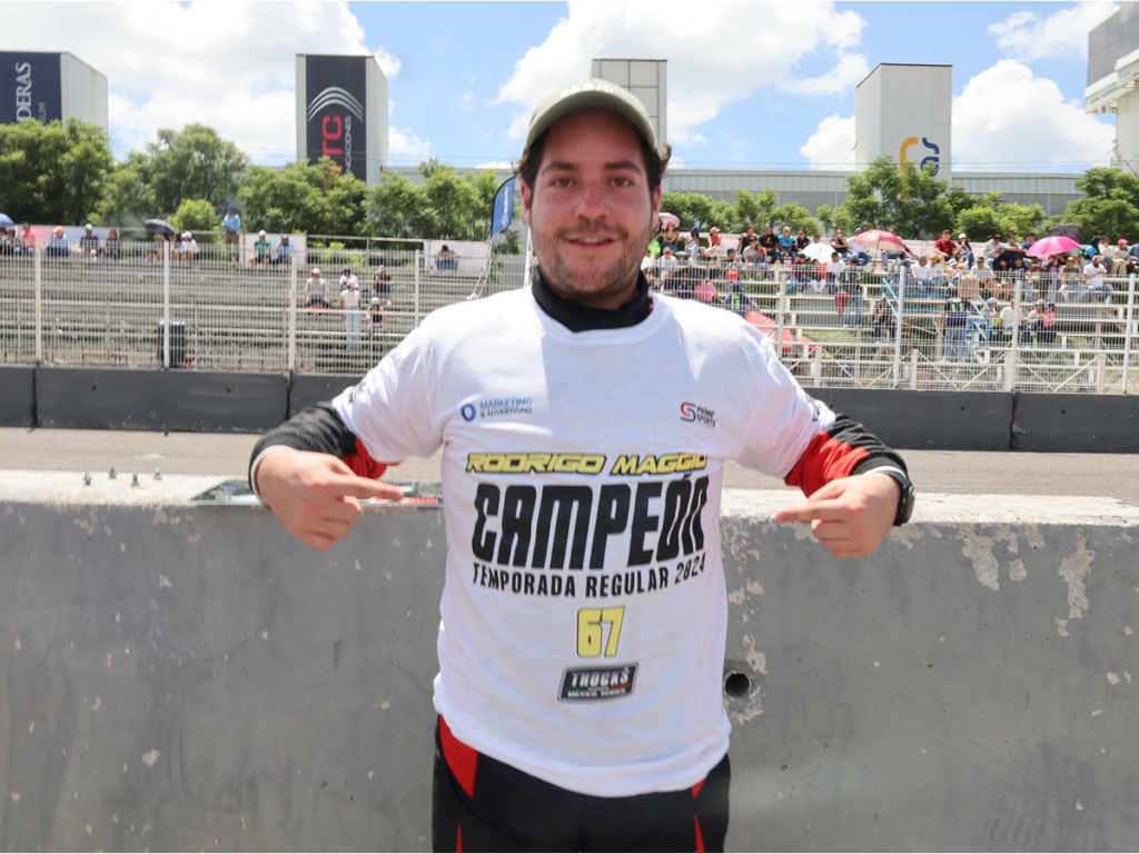 RODRIGO MAGGIO GANÓ LA TEMPORADA REGULAR DE TRUCKS MÉXICO SERIES 2024