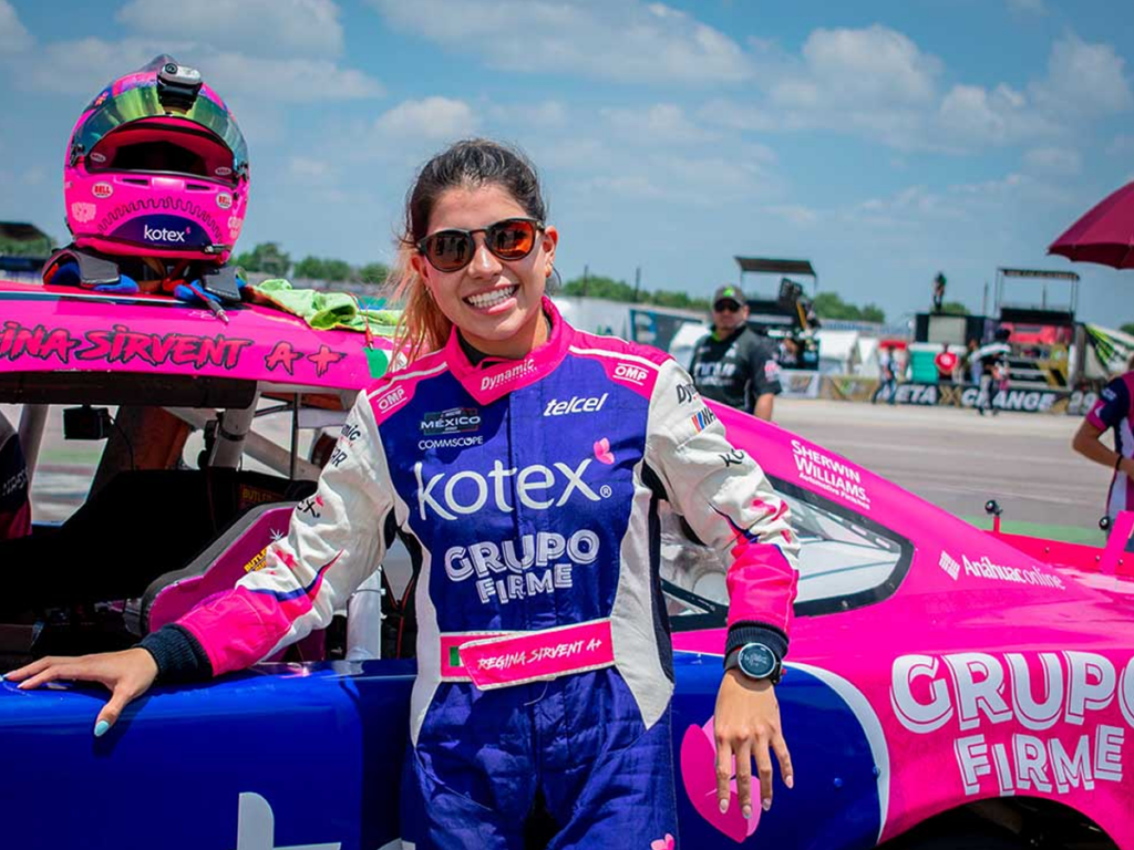 Regina Sirvent lista para el primer asalto de los playoffs de NASCAR Challenge