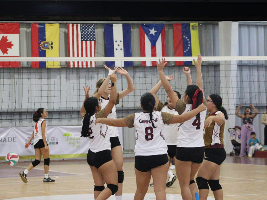 Campeche se coronó en el voleibol femenil del Encuentro Nacional Deportivo Indígena 2024