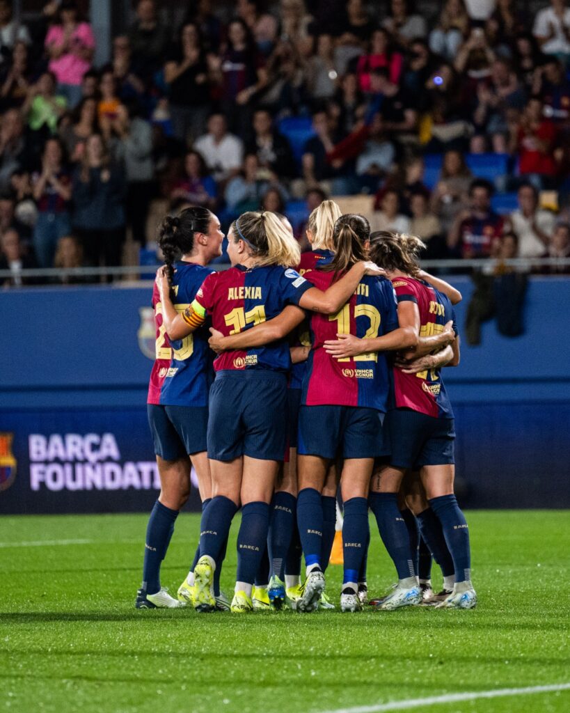 Barcelona femenil Champions League