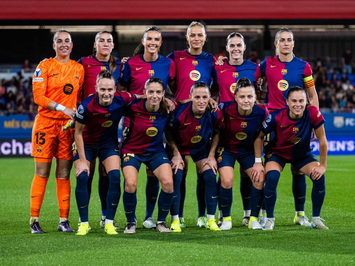 Barcelona femenil Champions League