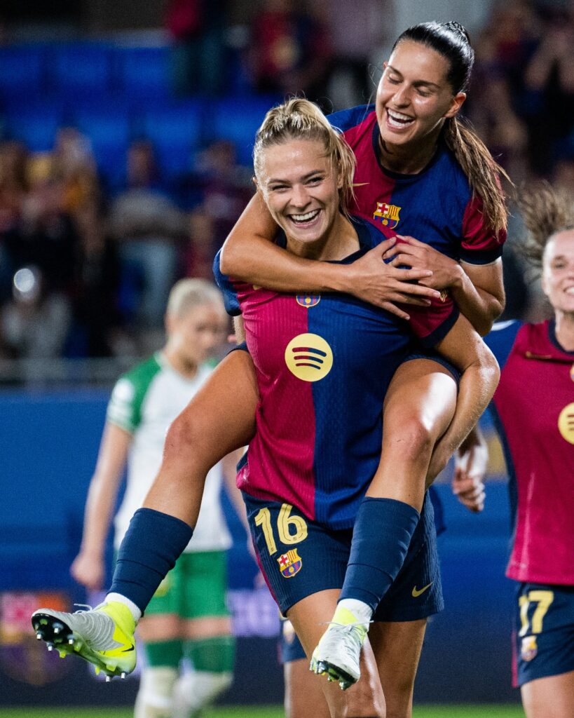 Barcelona femenil Champions League