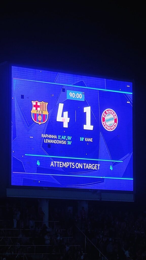 Barcelona vs Bayern